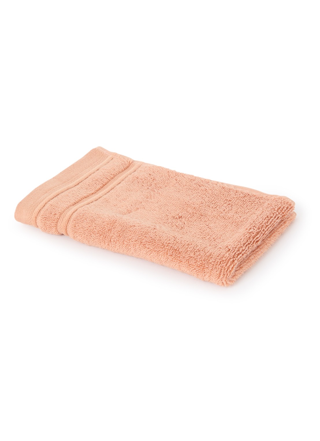 de Bijenkorf Home Evolution gastendoek - 580 gr/m2 - 30 x 50 cm - voorkant oranjebruin