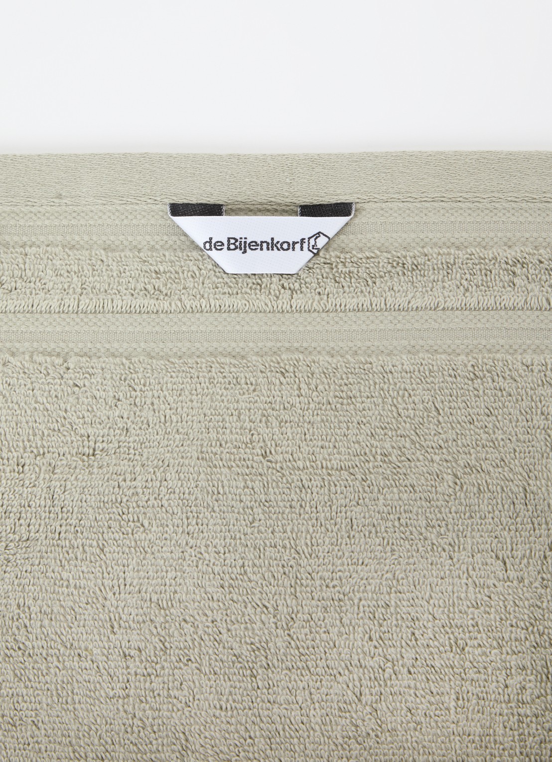 de Bijenkorf Home Evolution gastendoek - 580 gr/m2 - 30 x 50 cm - detail 3 groen