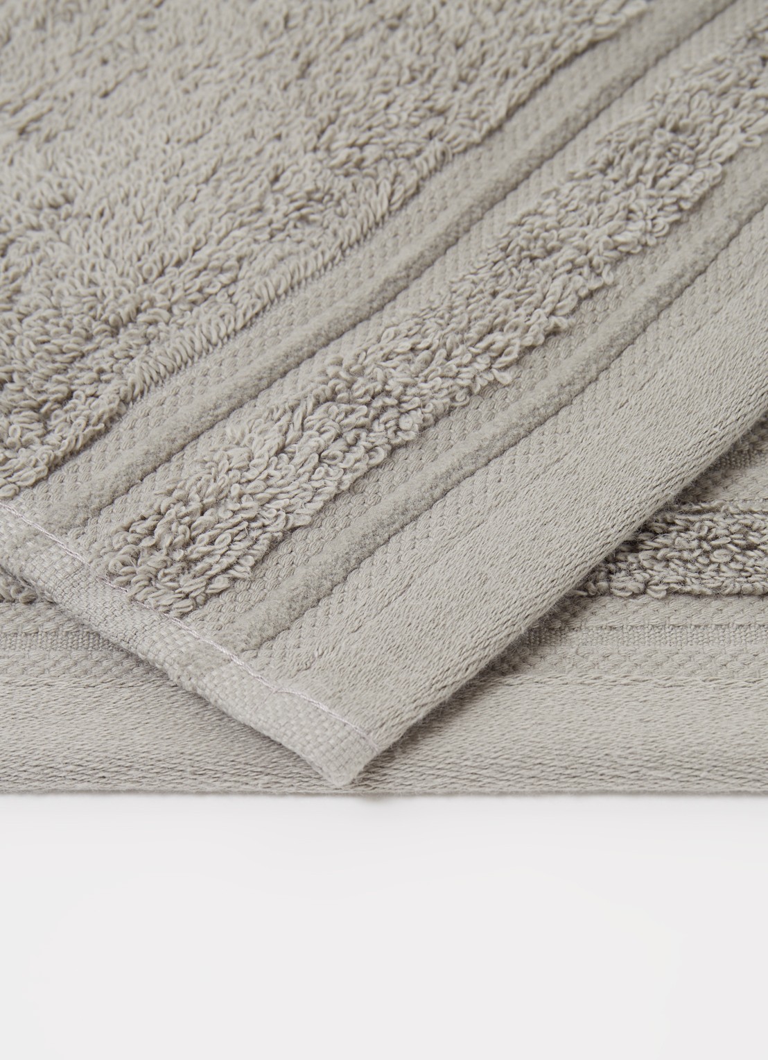 de Bijenkorf Home Evolution gastendoek - 580 gr/m2 - 30 x 50 cm - detail 3 lichtgroen