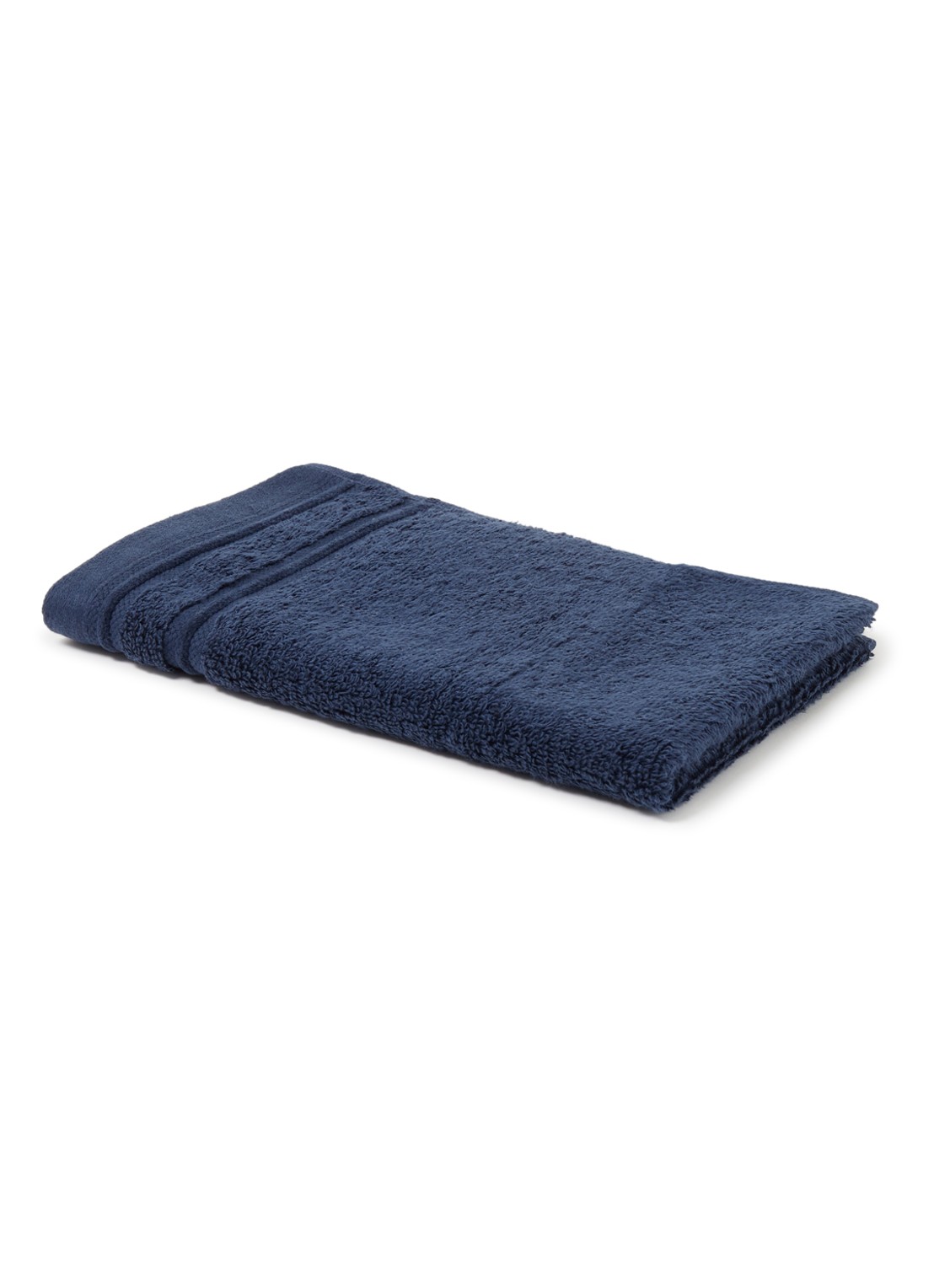 de Bijenkorf Home Evolution gastendoek - 580 gr/m2 - 30 x 50 cm - voorkant 3 blauw