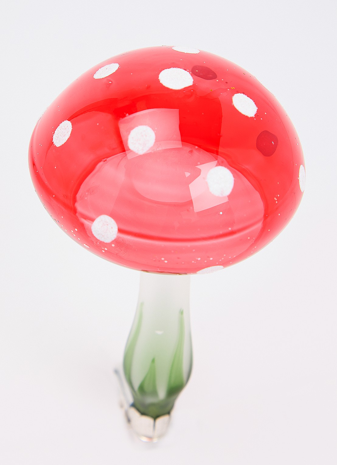de Bijenkorf Home Paddenstoel kerstornament 11 cm - detail 3 rood