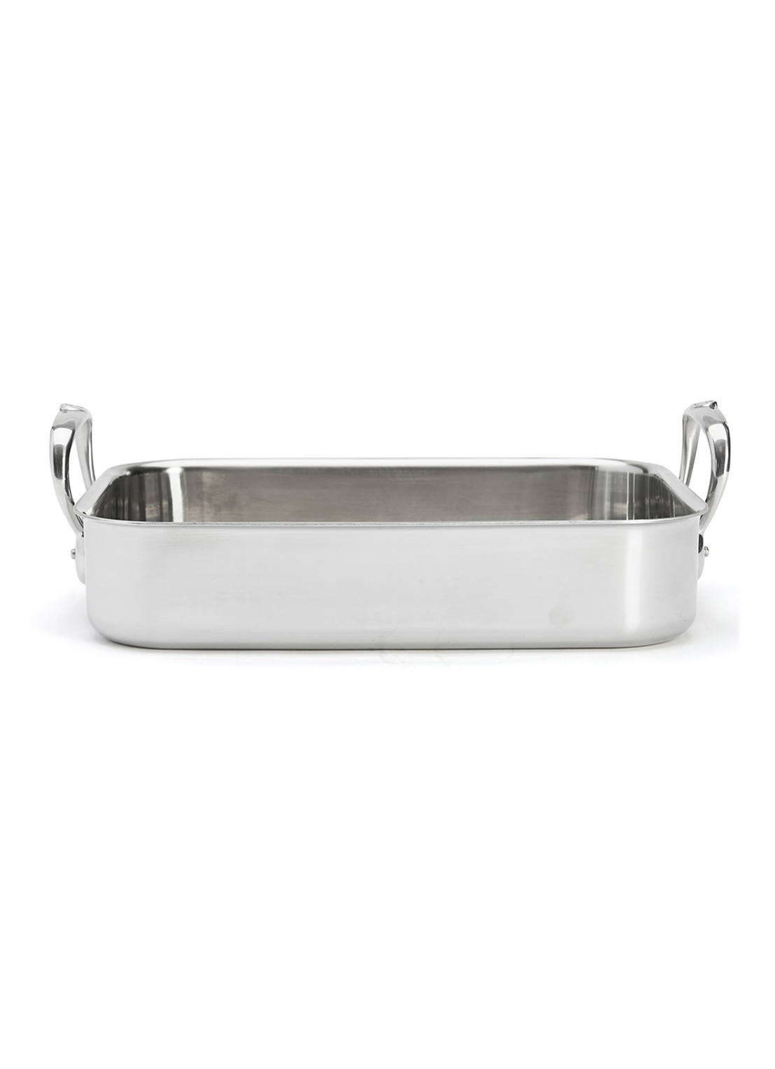 De Buyer  Affinity braadslede 35 cm - voorkant 3 zilver