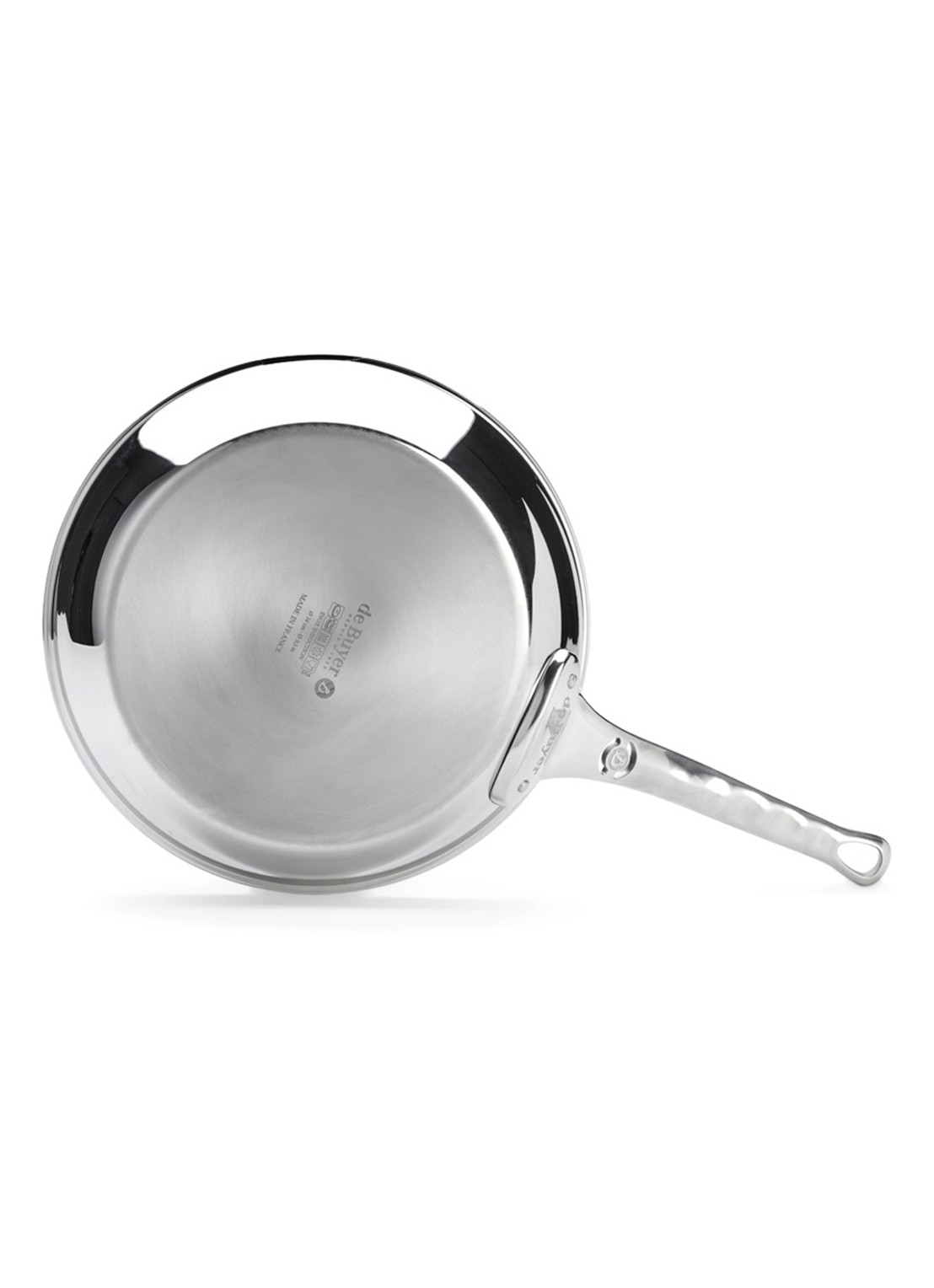 De Buyer Affinity koekenpan Ø24 cm - achterkant zilver