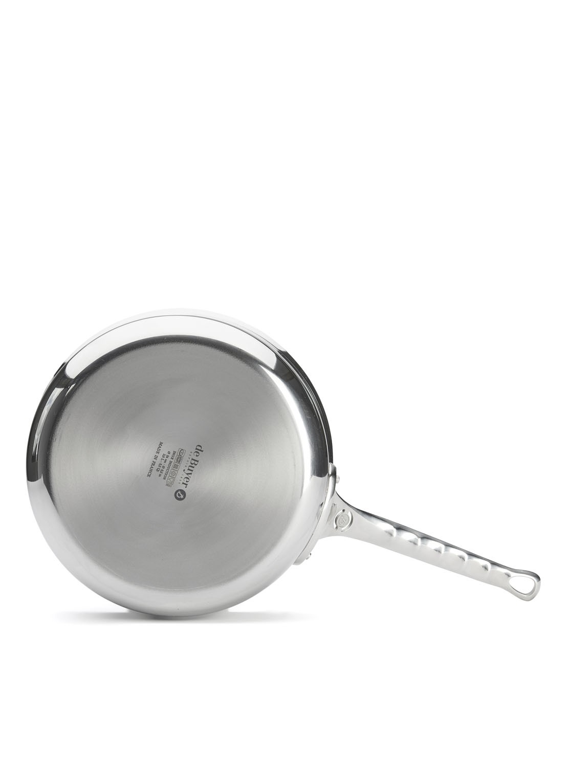 De Buyer Affinity sauteuse 24 cm - voorkant 2 metallic