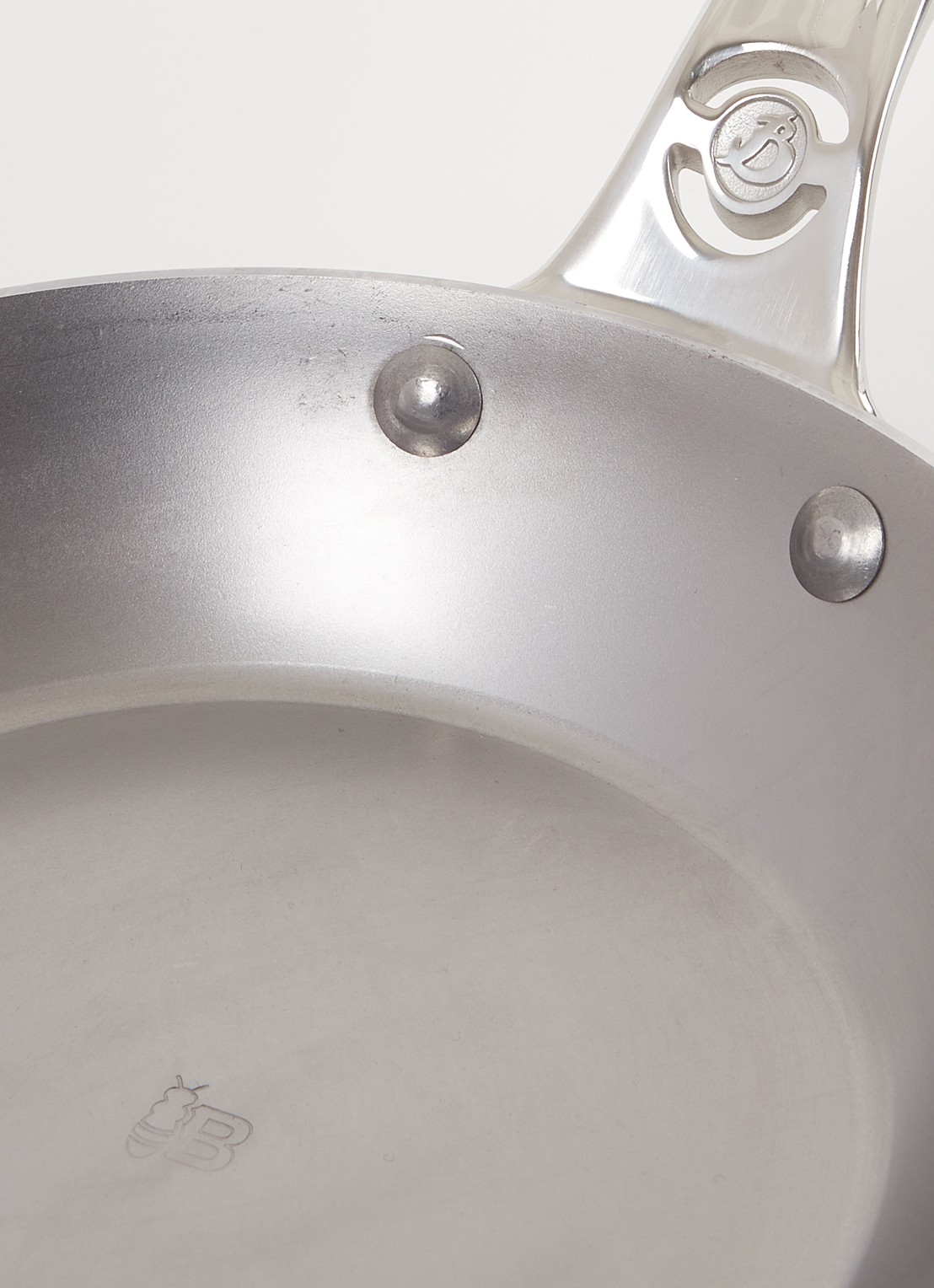 De Buyer B-Pro koekenpan Ø20 cm - detail 3 zilver
