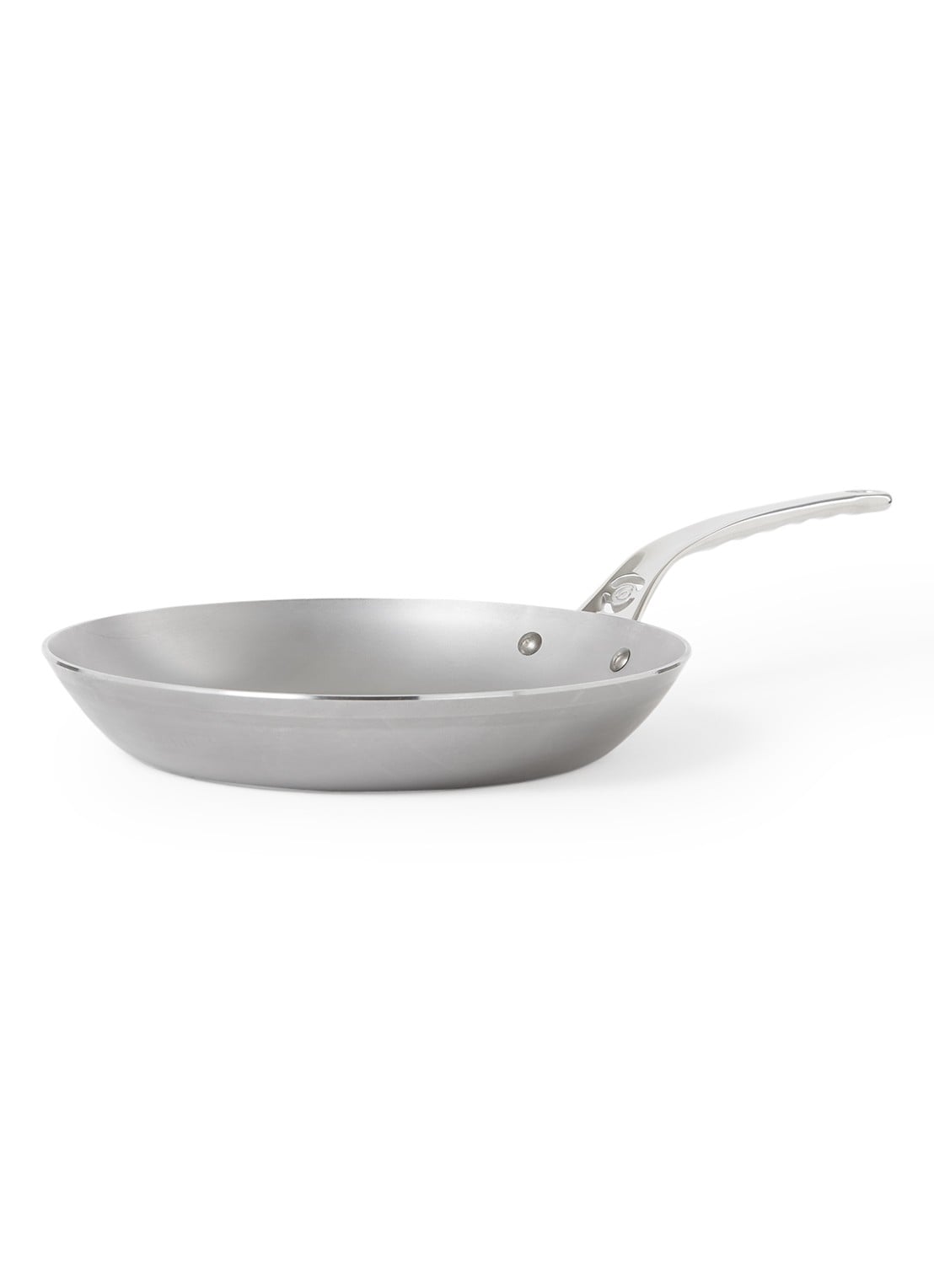 De Buyer B-Pro koekenpan Ø28 cm - voorkant 2 zilver