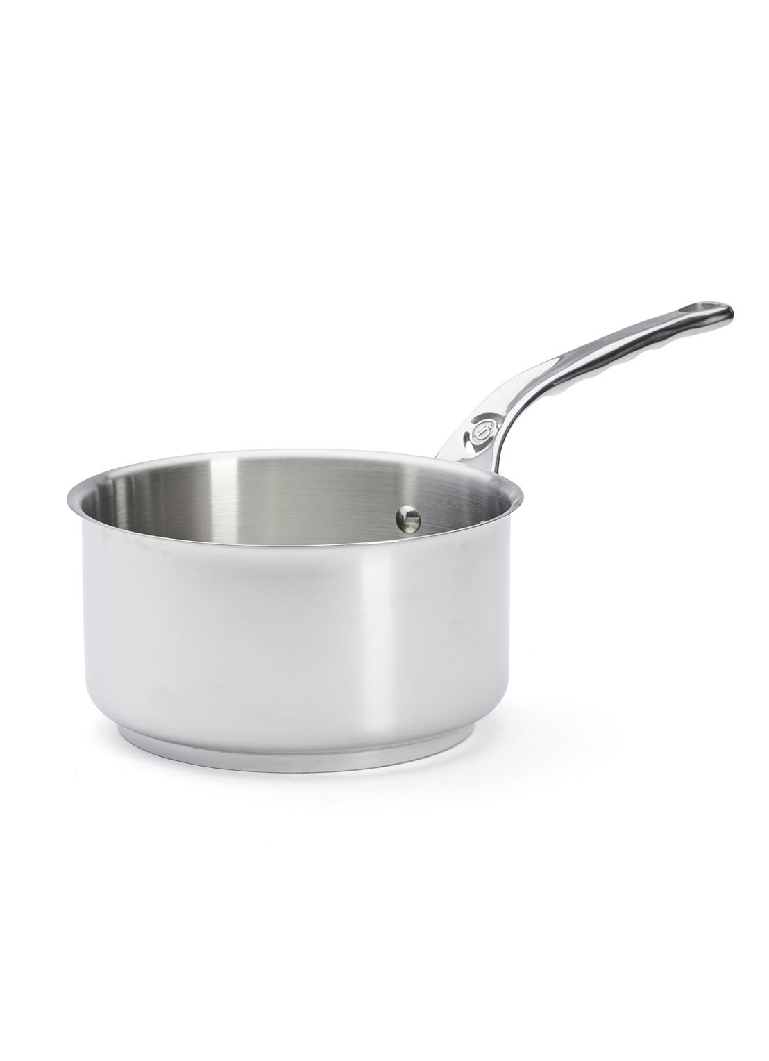 De Buyer Milady sauspan 18 cm - voorkant metallic
