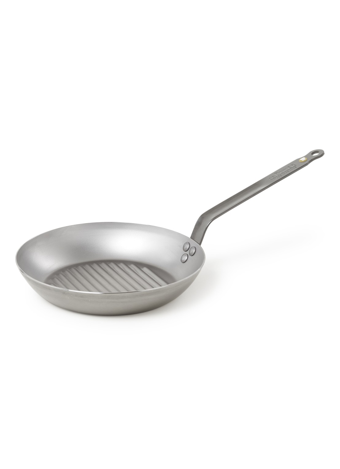 De Buyer Mineral B grillpan Ø26 cm - voorkant 2 grijs