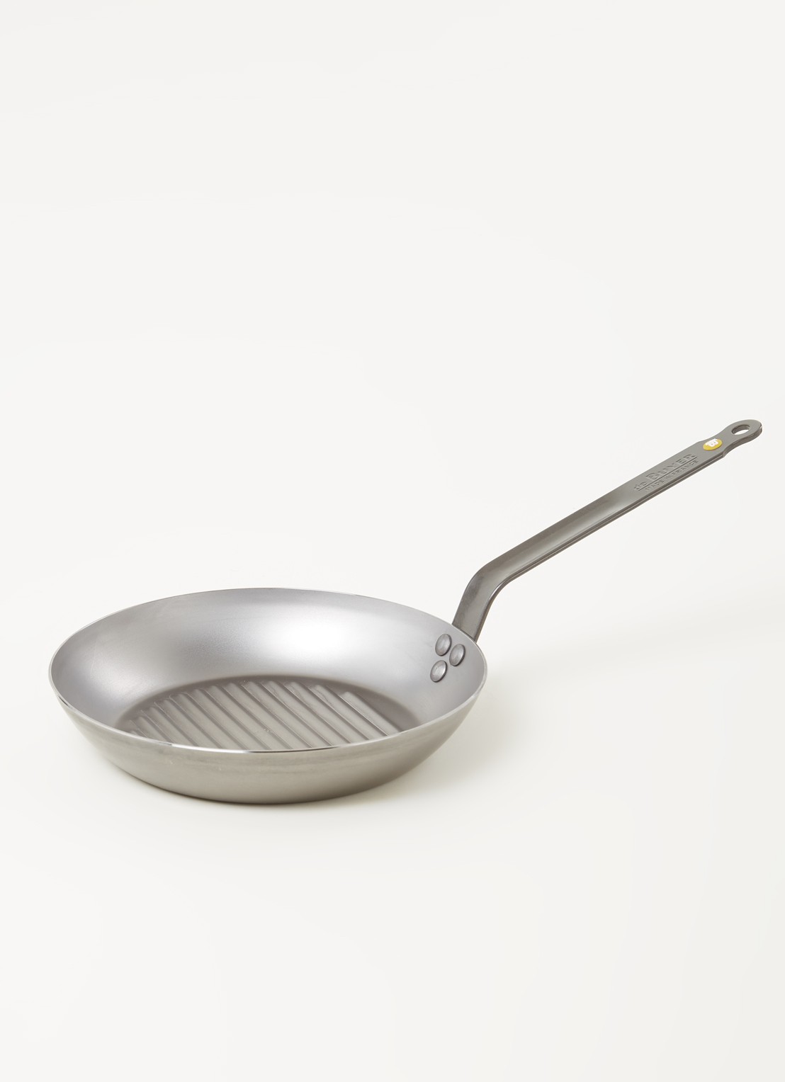 De Buyer Mineral B grillpan Ø26 cm - voorkant 3 grijs