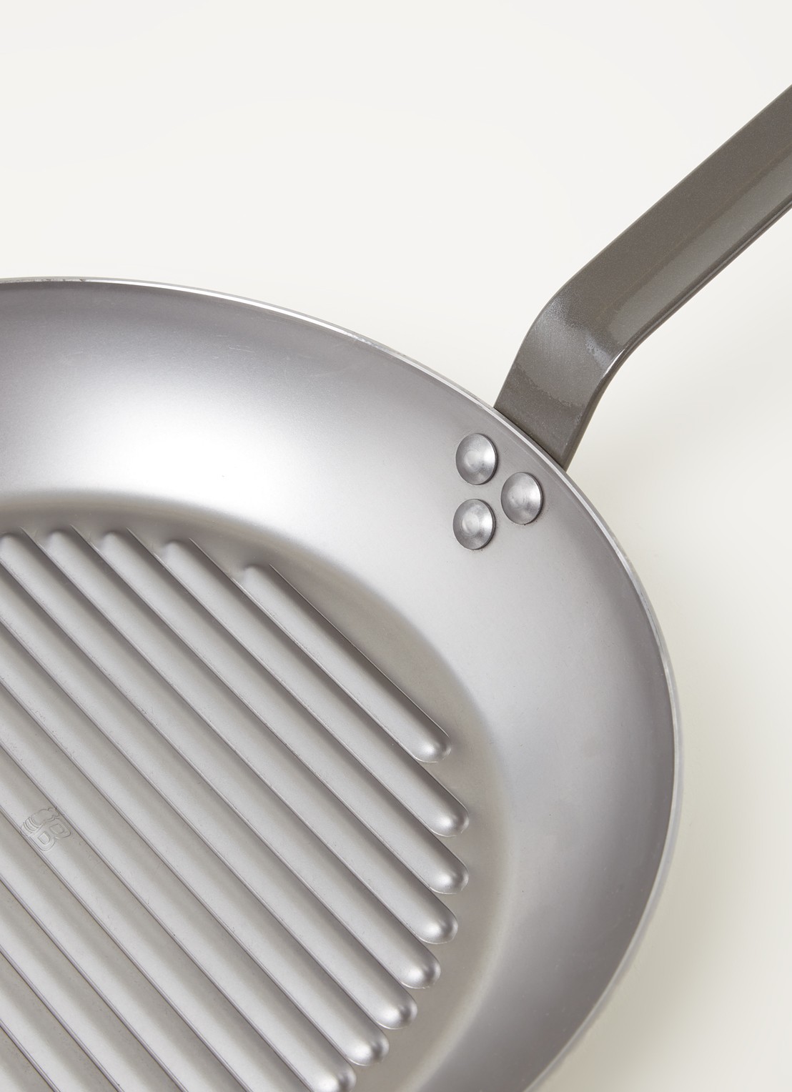 De Buyer Mineral B grillpan Ø32 cm - detail 3 grijs