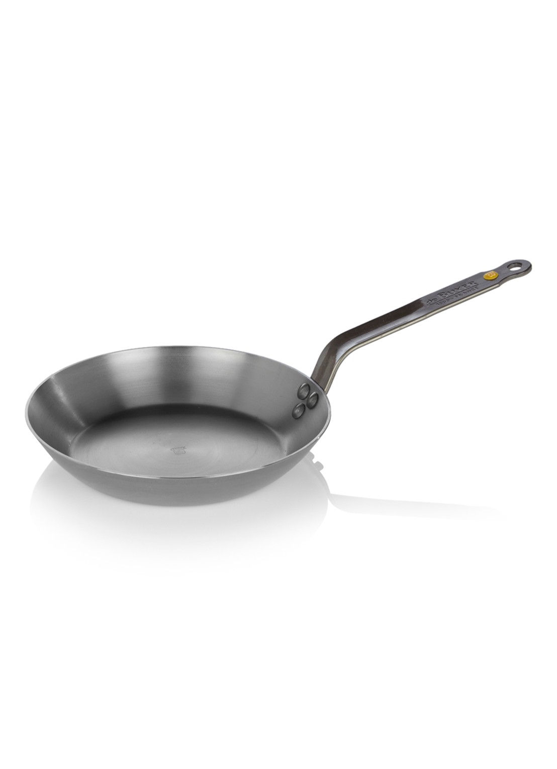 De Buyer Mineral B koekenpan Ø24 cm - voorkant zilver