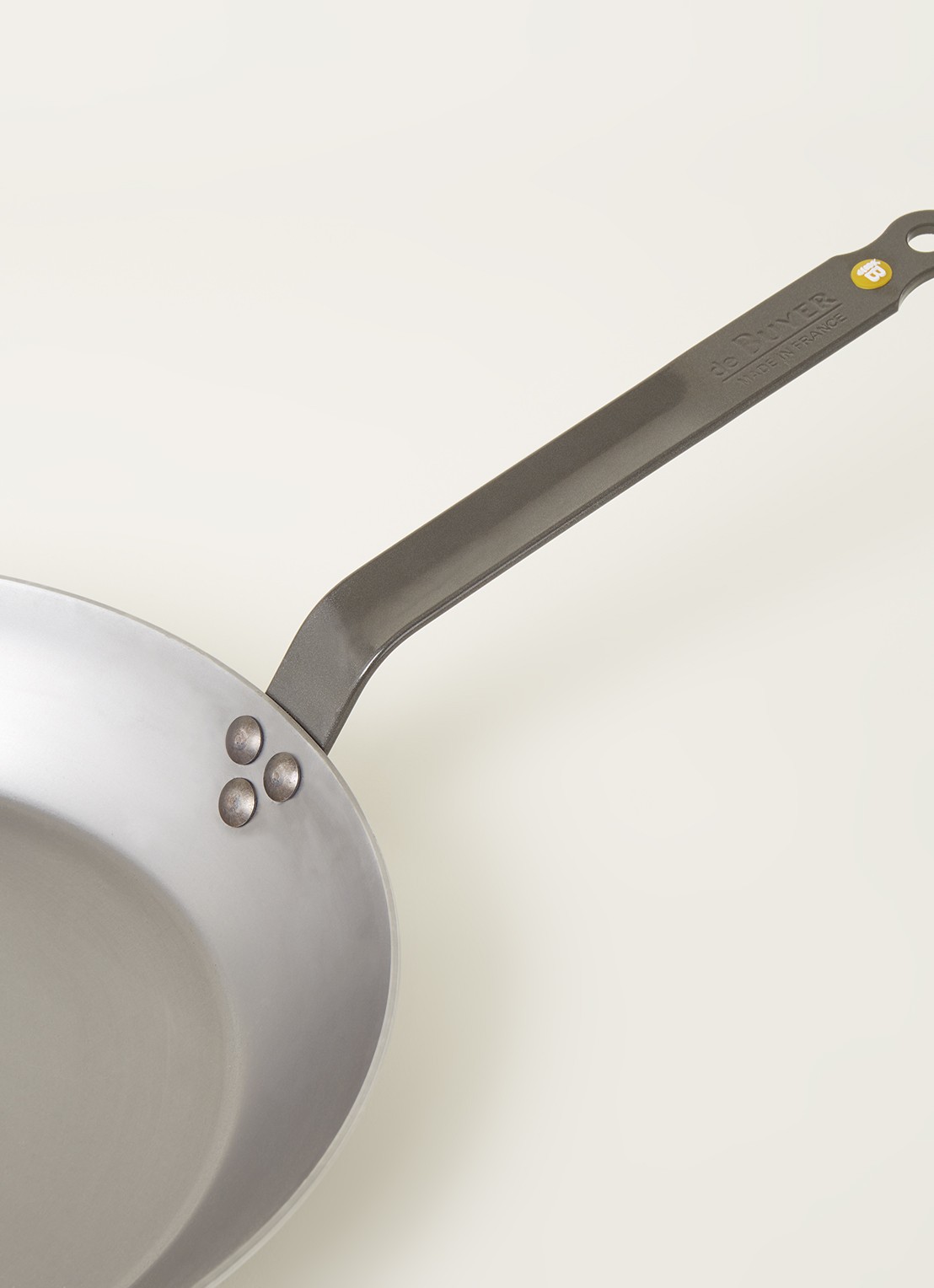 De Buyer Mineral B koekenpan Ø32 cm - detail 3 zilver