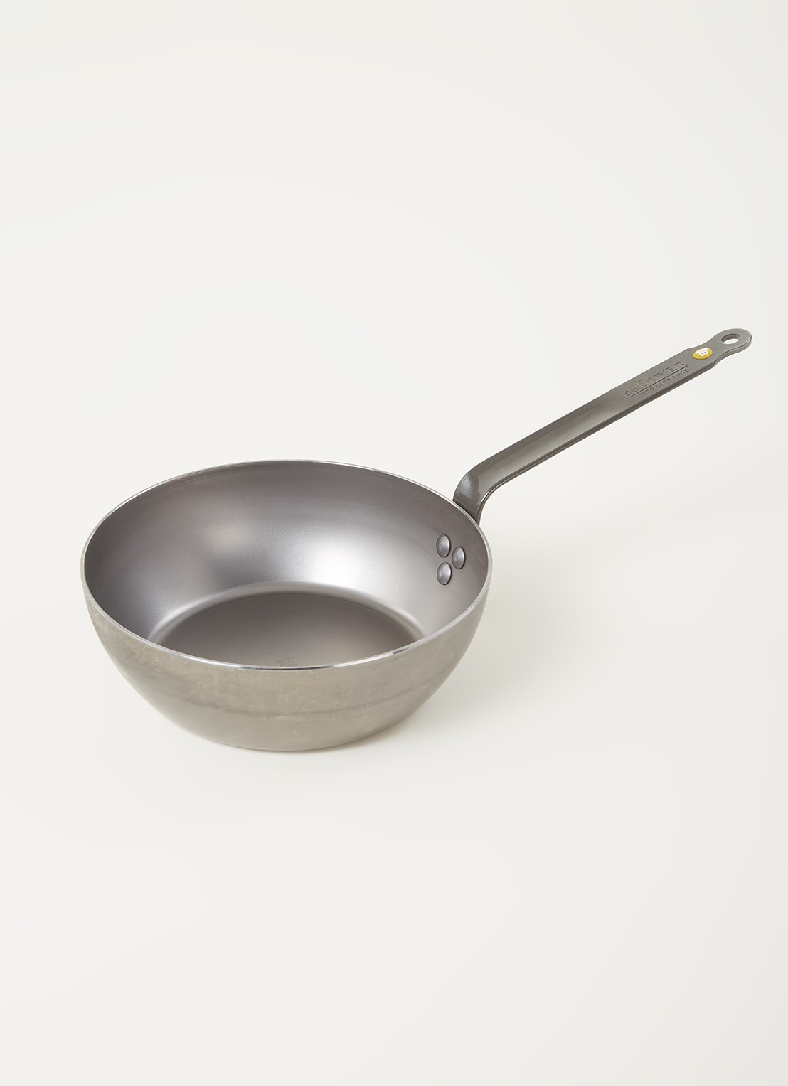 De Buyer Mineral B sauteerpan Ø24 cm - voorkant 2 zilver