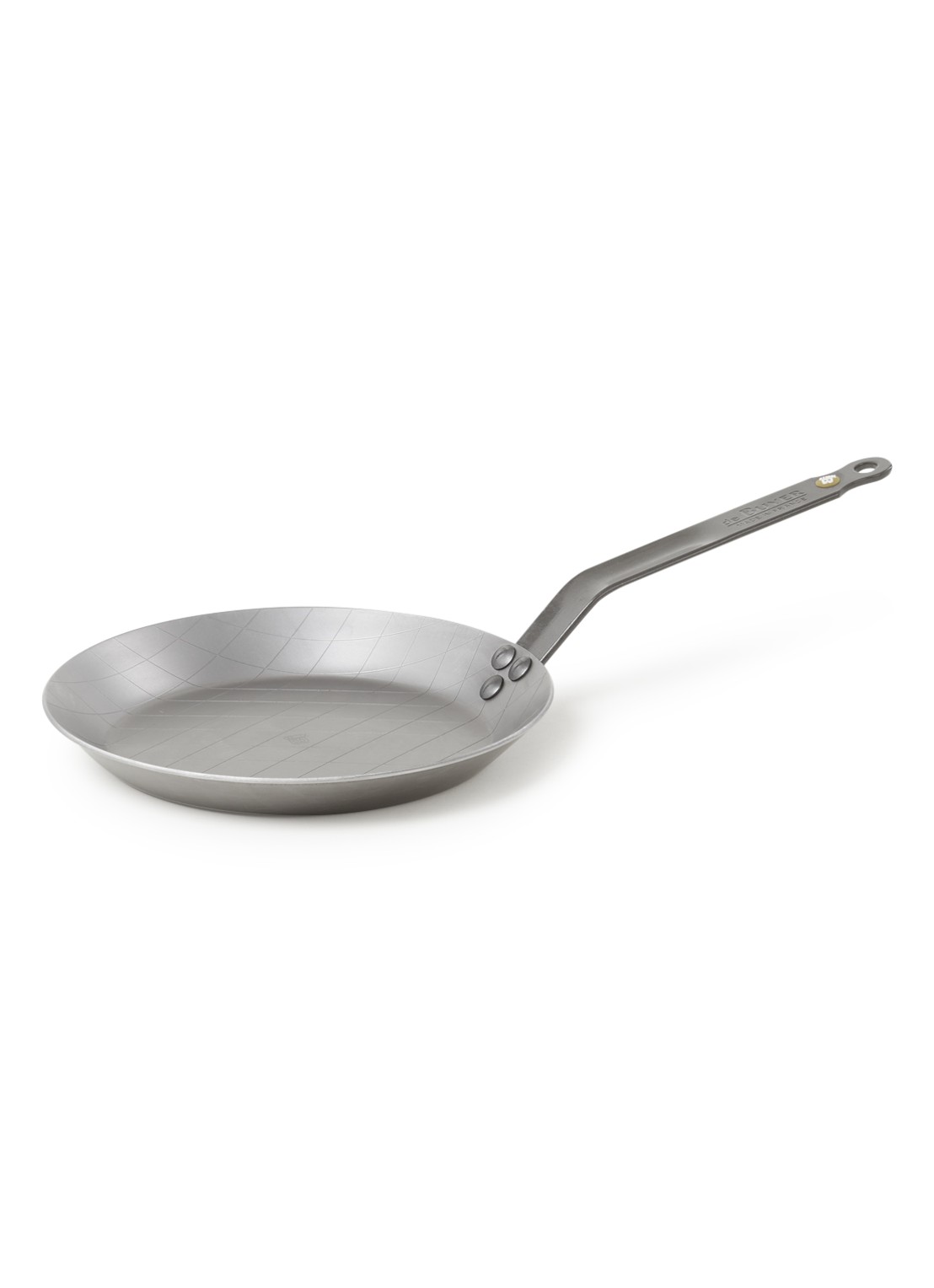 De Buyer Mineral B steakpan Ø24 cm  - voorkant grijs