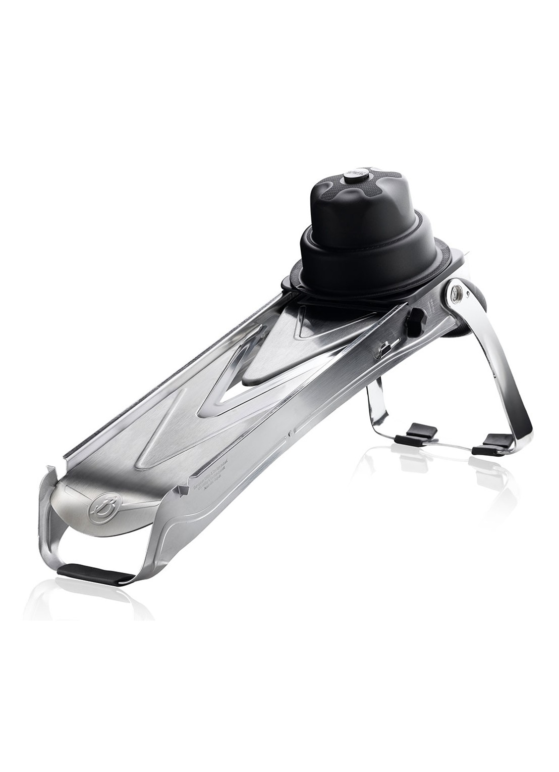 De Buyer Vantage mandoline - voorkant zilver