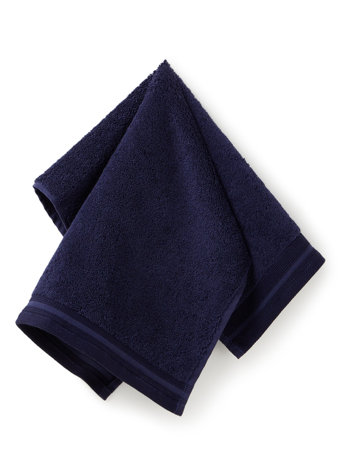 De Witte Lietaer Excellence keukendoek van katoen 60 x 40 cm - voorkant donkerblauw