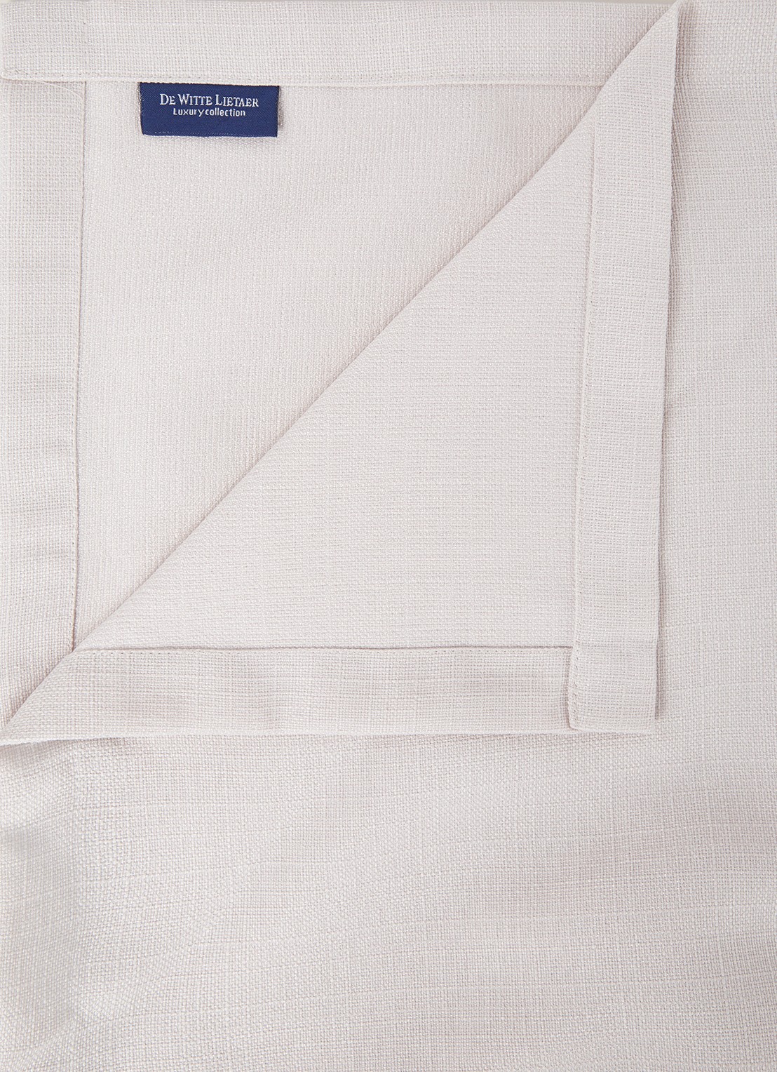 De Witte Lietaer Gibson tafelkleed 145 x 260 cm - detail beige