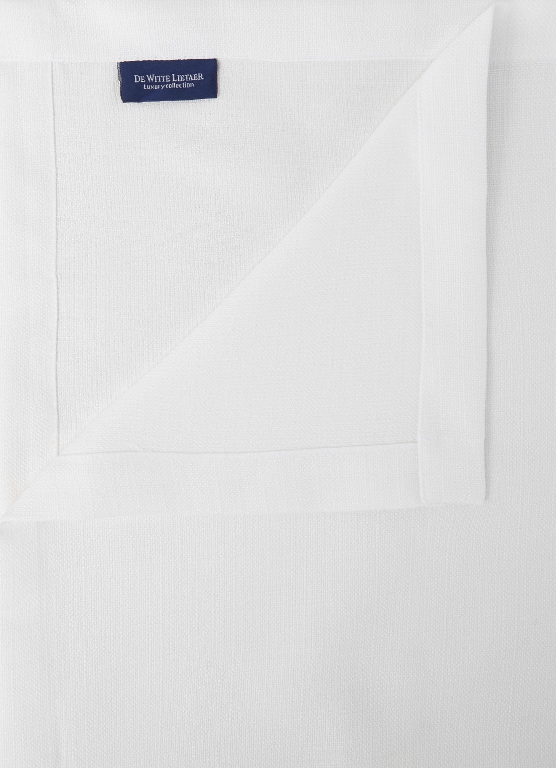 De Witte Lietaer Gibson tafelkleed 145 x 310 cm - detail 3 wit
