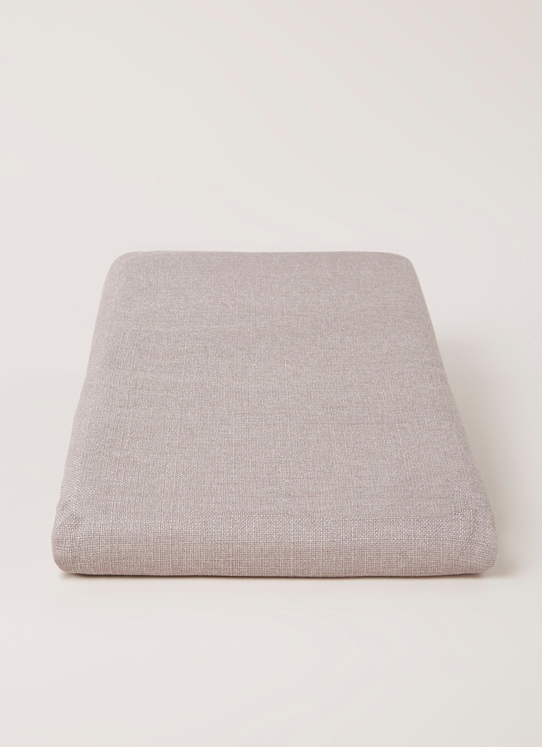 De Witte Lietaer Gibson tafelkleed 220 x 145 cm - voorkant 2 taupe