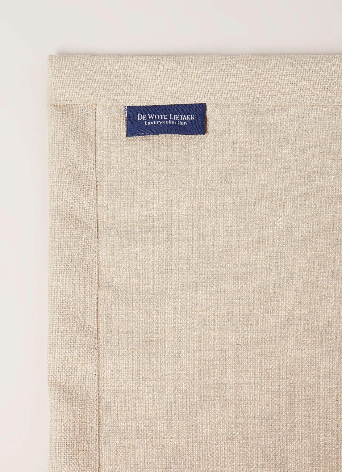 De Witte Lietaer Gibson tafelloper 145 x 50 cm - detail 3 zand