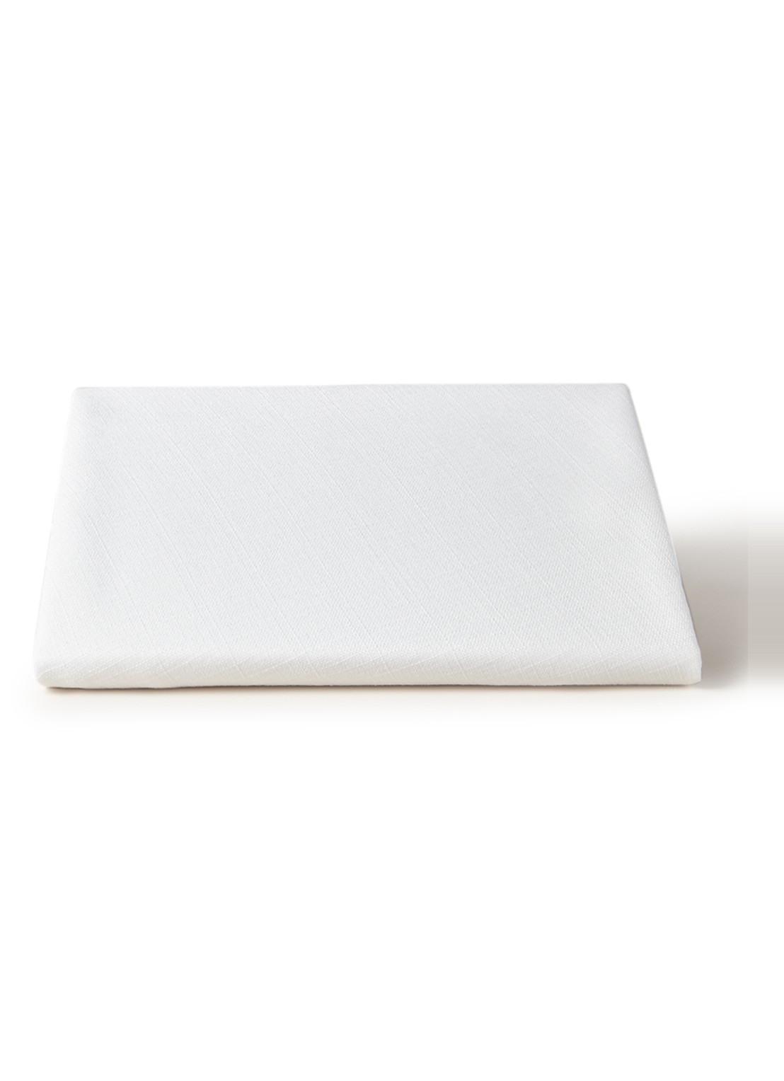 De Witte Lietaer Tafelkleed rond 190 cm - voorkant 2 wit