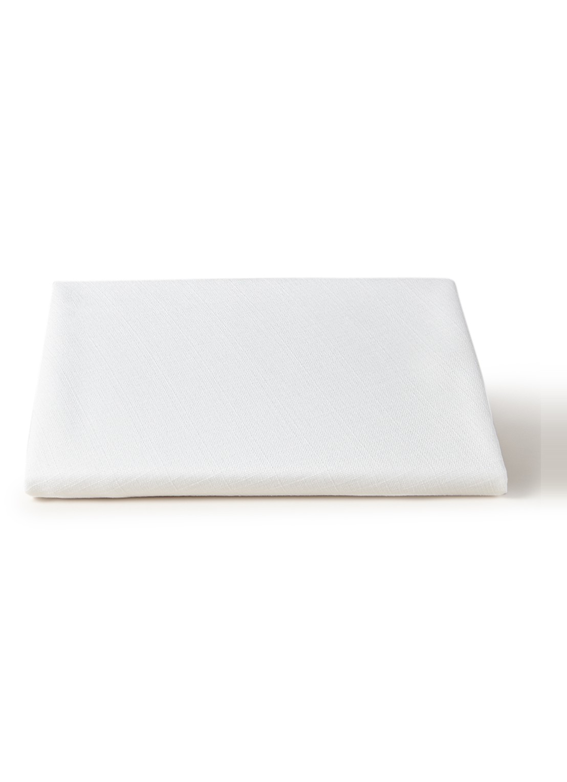 De Witte Lietaer Tafelkleed rond 210 cm - voorkant wit