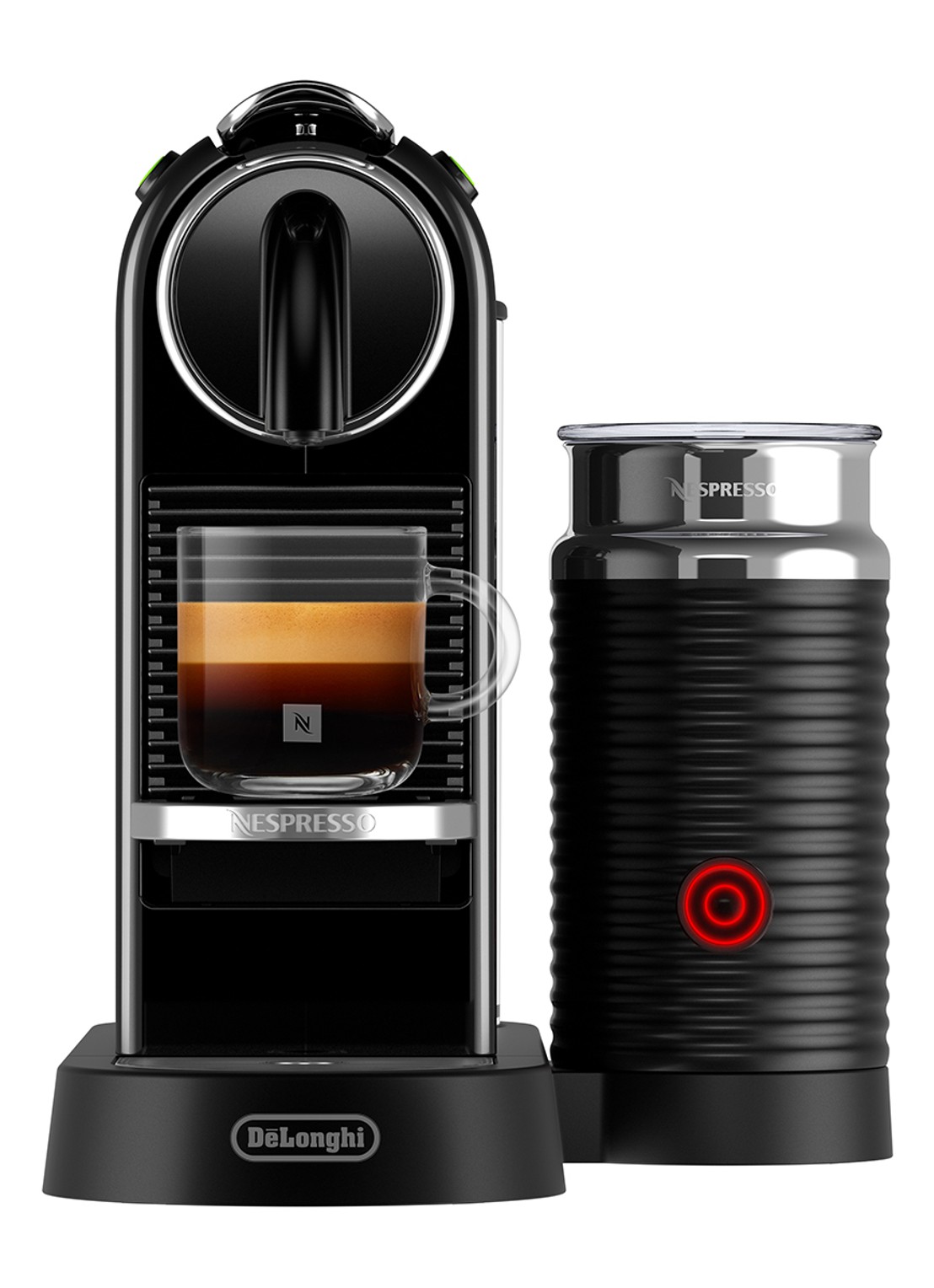 DeLonghi Citiz & Milk Nespresso Koffiecupmachine - Met melkopschuimer - EN267.BAE - detail 6 zwart