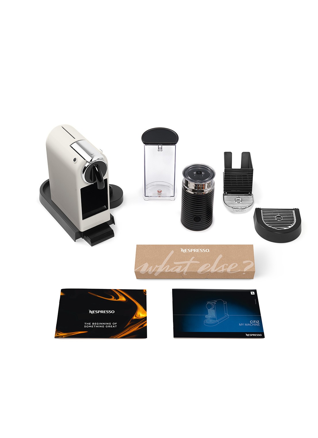 DeLonghi Citiz & Milk Nespresso Koffiecupmachine - Met melkopschuimer - EN267.WAE - detail 4 wit