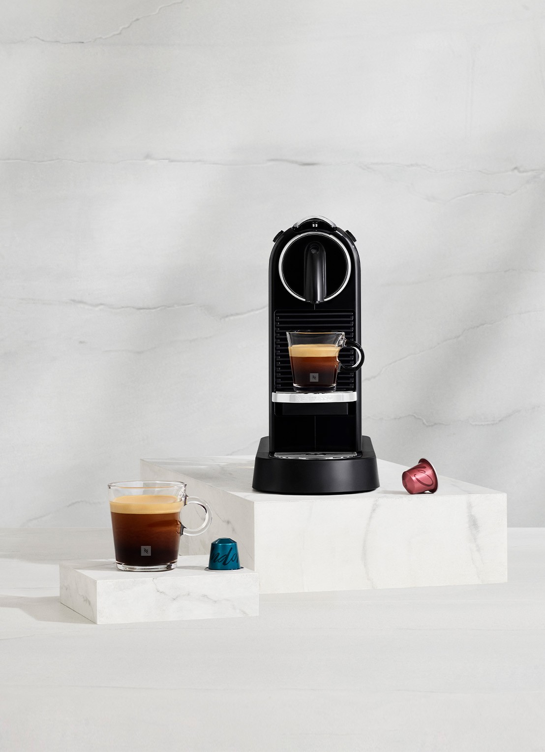 DeLonghi Citiz Nespresso koffiecupmachine - EN167B - detail 4 zwart