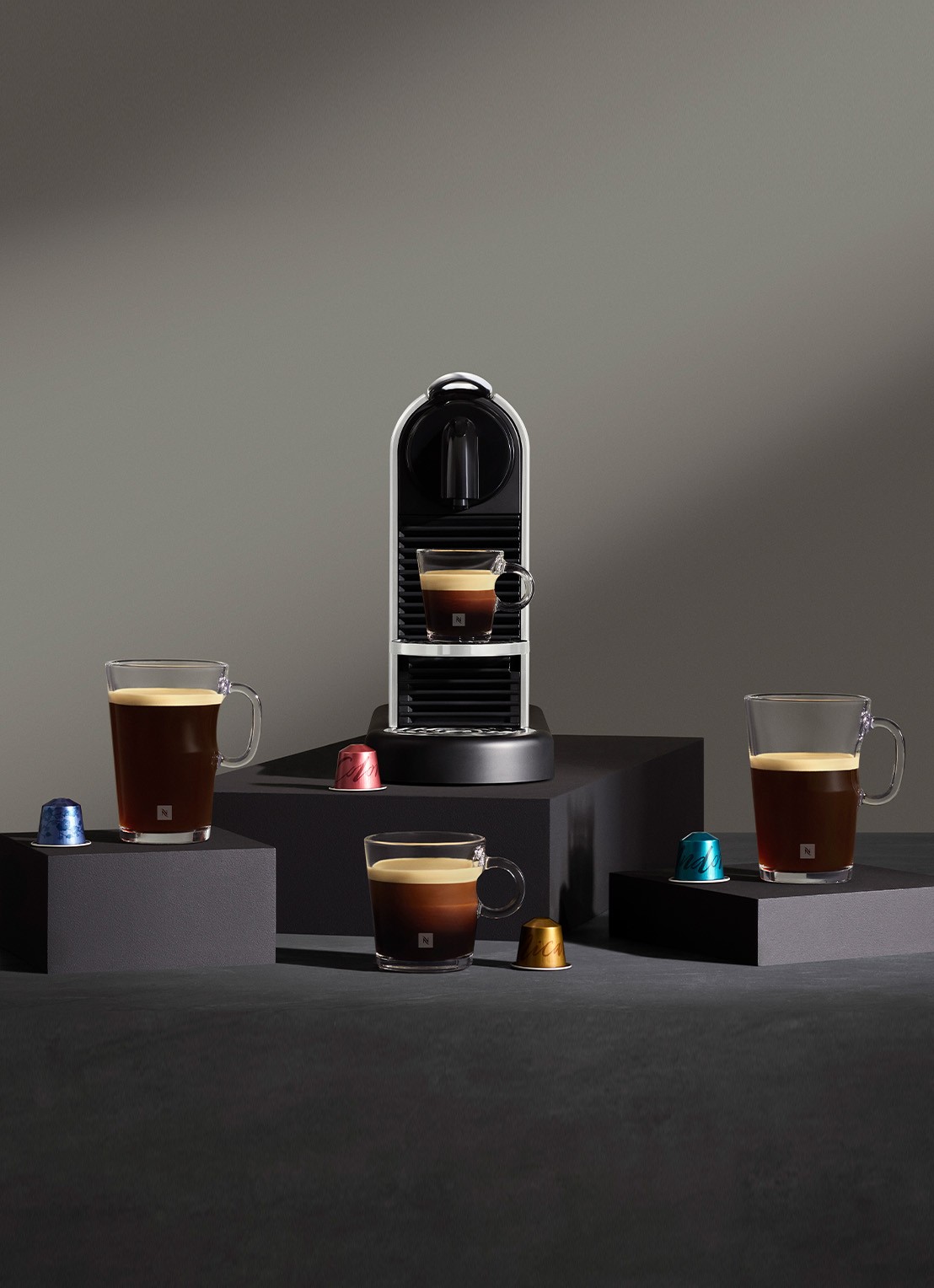 DeLonghi Citiz Nespresso koffiecupmachine - EN220.M - detail 4 zilver