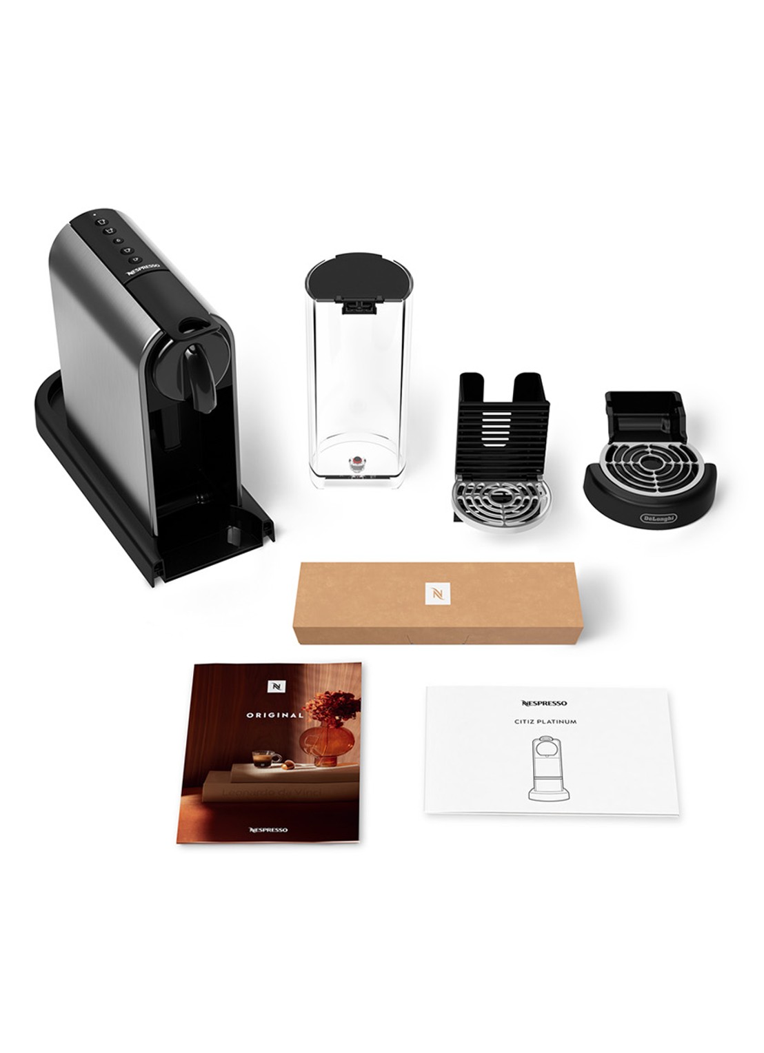 DeLonghi Citiz Nespresso koffiecupmachine - EN220.T - detail 6 antraciet