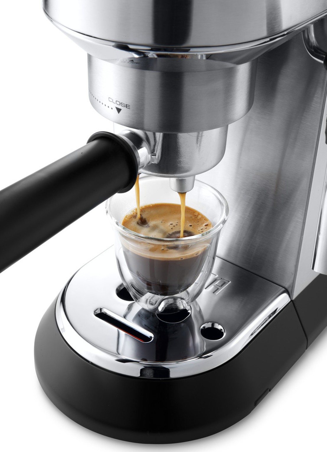 DeLonghi Dedica espressomachine EC685.M - detail 4 zilver