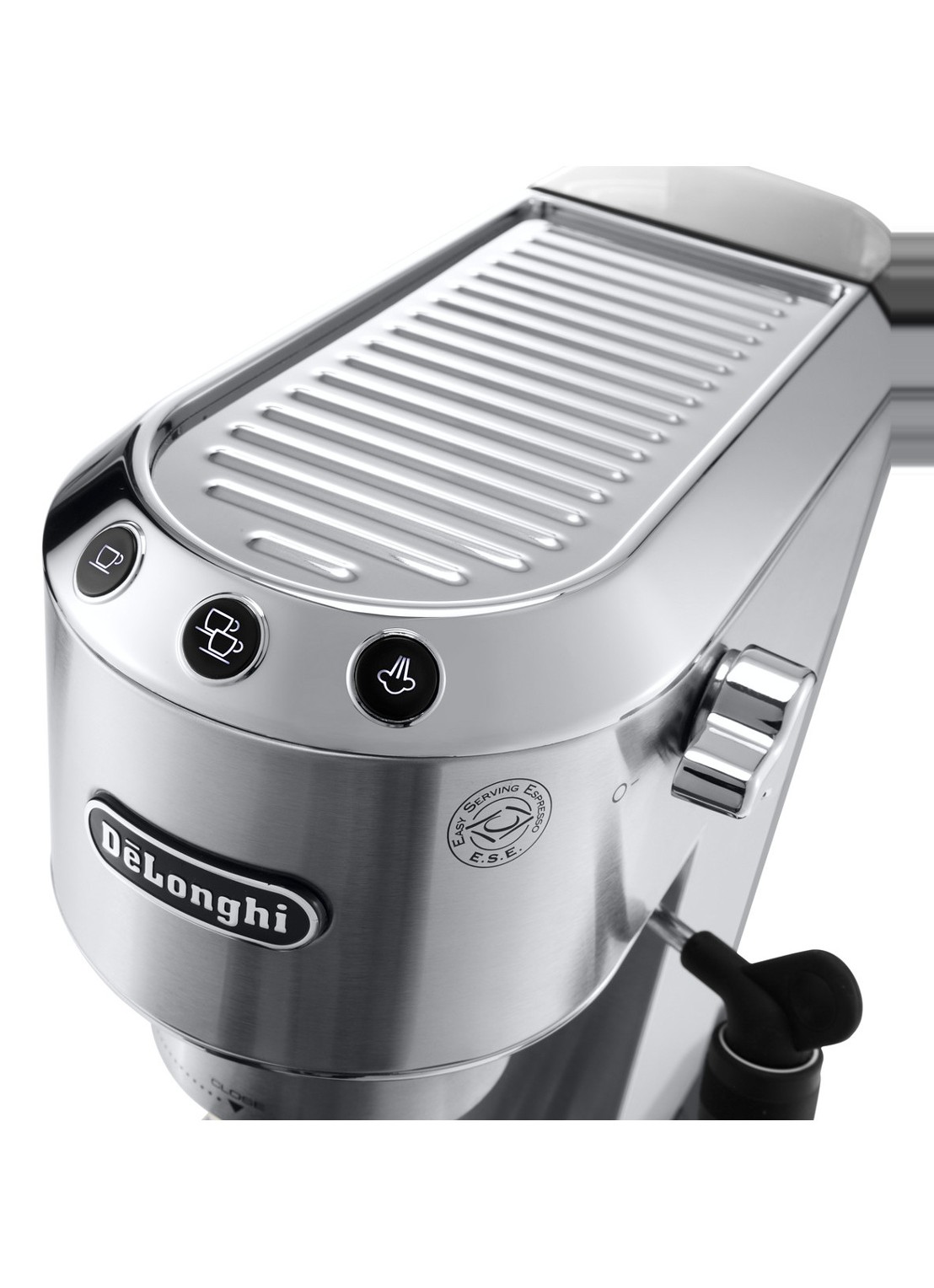 DeLonghi Dedica espressomachine EC685.M - detail 5 zilver