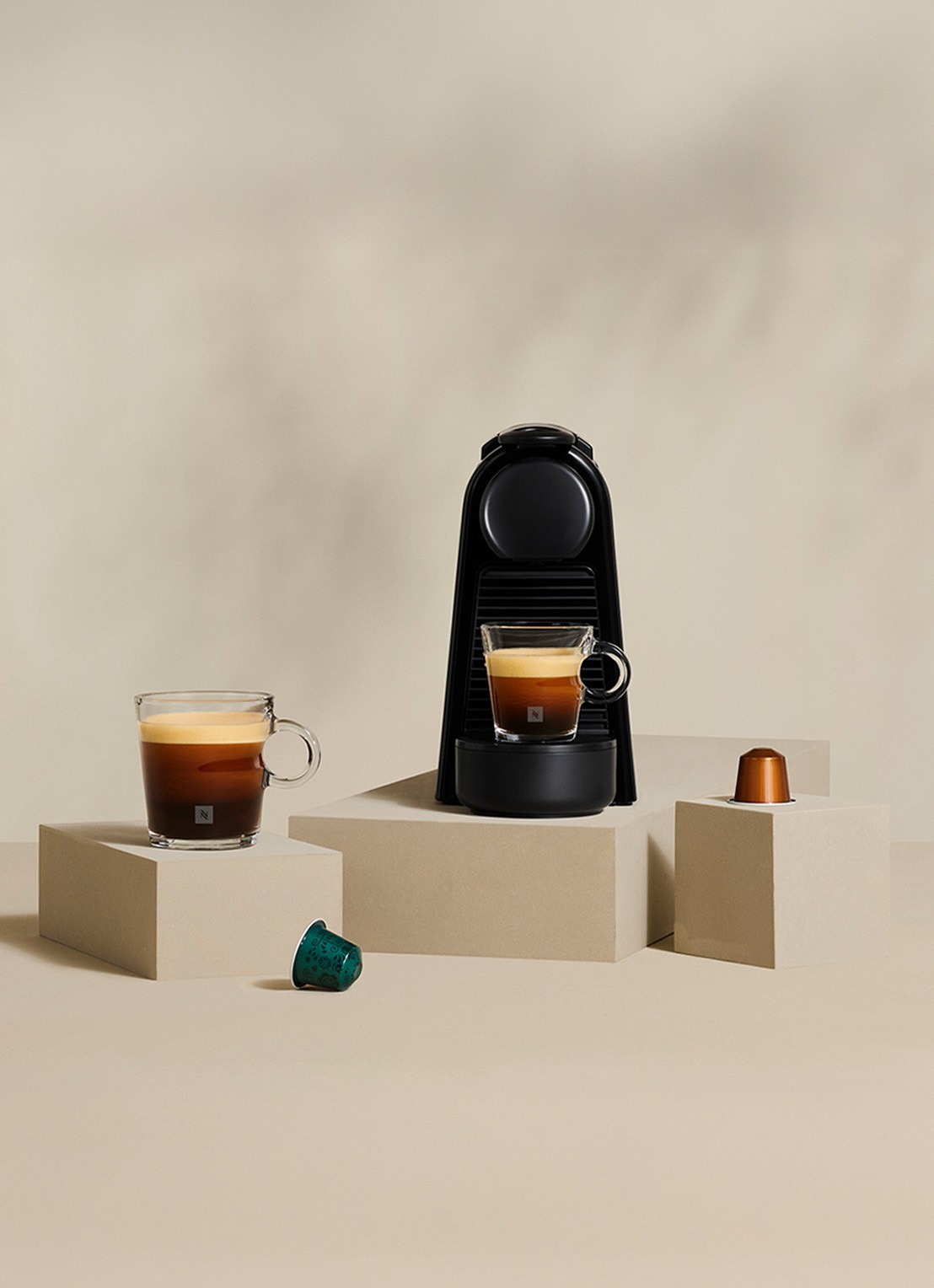 DeLonghi Essenza Mini Nespresso koffiecupmachine - EN85.L - detail 4 lime