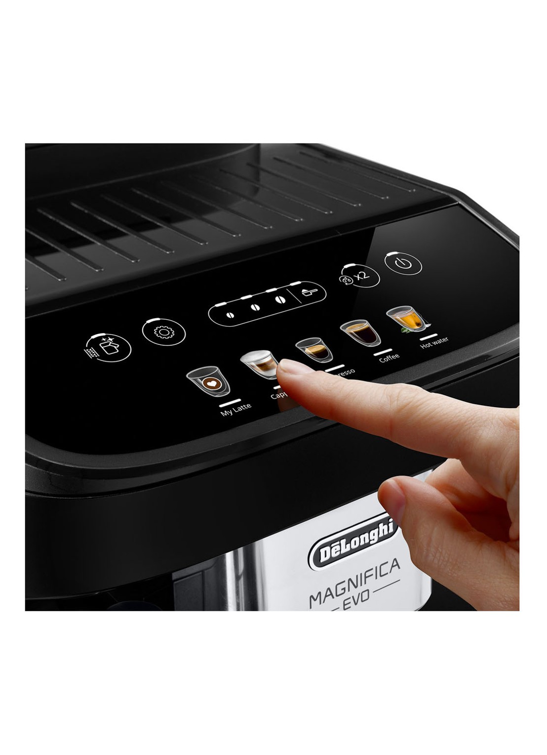 DeLonghi Magnifica Evo espressomachine ECAM290.61.b - detail 6 zwart