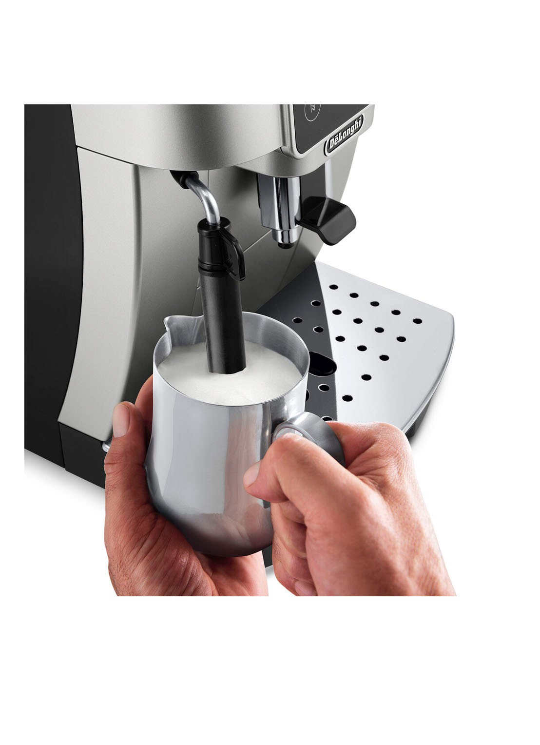 DeLonghi MagnifIca Start volautomatische espressomachine - ECAM220 - detail 3 zilver