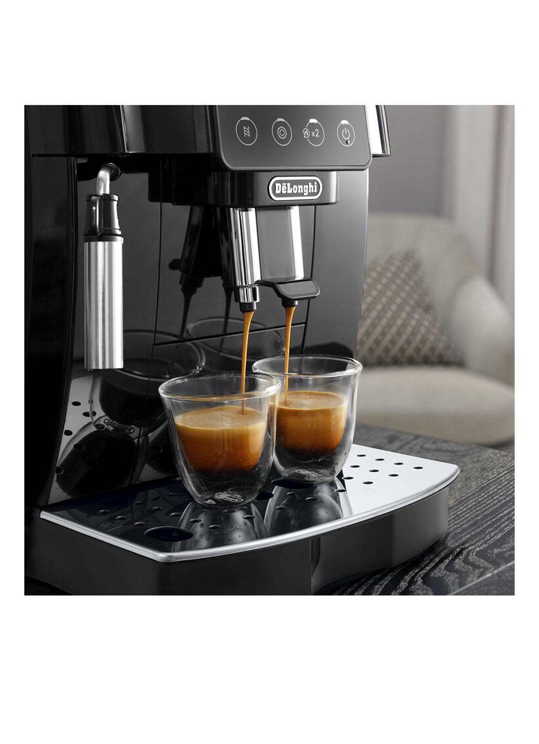 DeLonghi MagnifIca Start volautomatische espressomachine - ECAM220 - detail 4 zwart