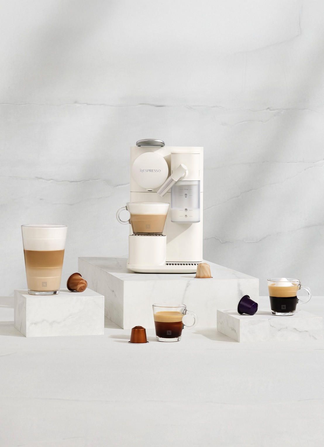 DeLonghi Nespresso Lattissima One EVO koffiezetapparaat EN510.B - detail 3 zwart