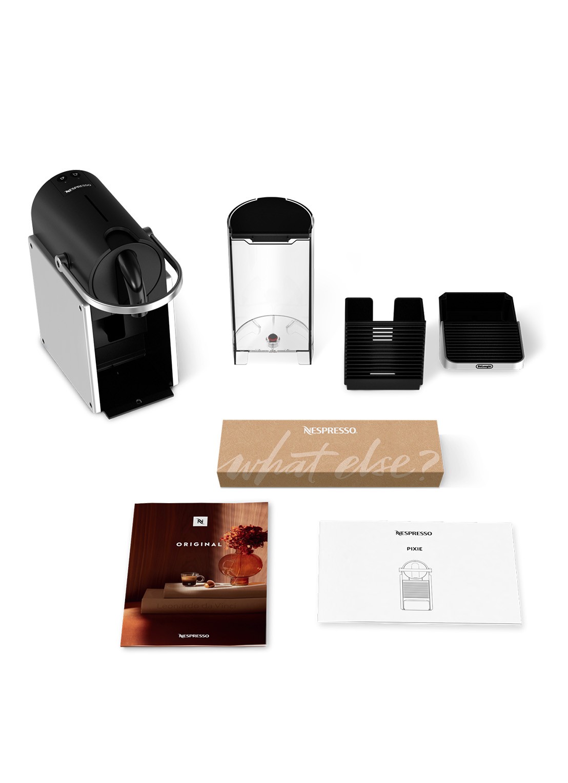 DeLonghi Pixie Nespresso koffiecupmachine - EN127.S - detail 5 zilver