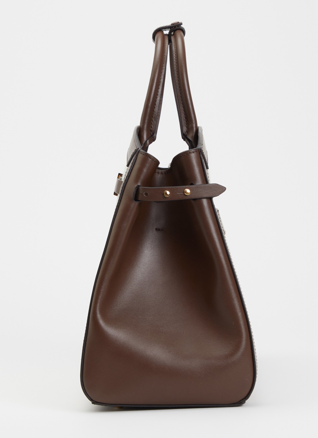DeMellier The Hudson handtas van canvas - detail 5 creme