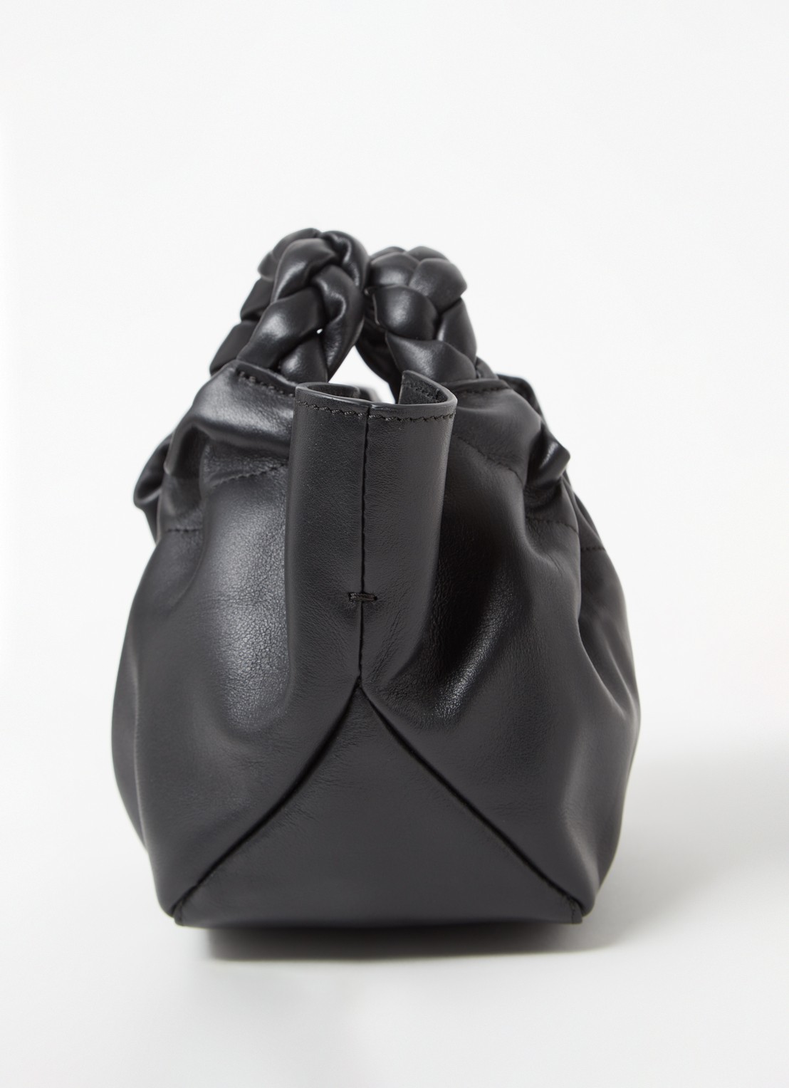 DeMellier The Mini Los Angeles XS handtas van leer - detail 4 zwart
