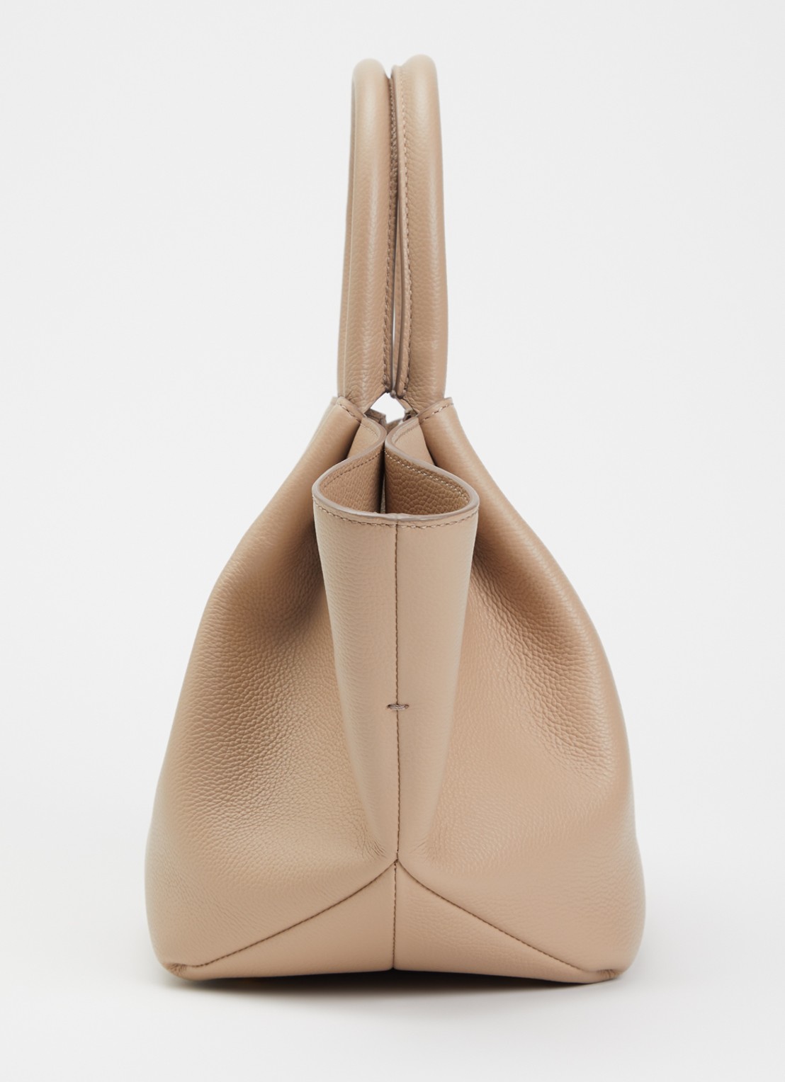 DeMellier The New York Midi handtas - detail 3 beige