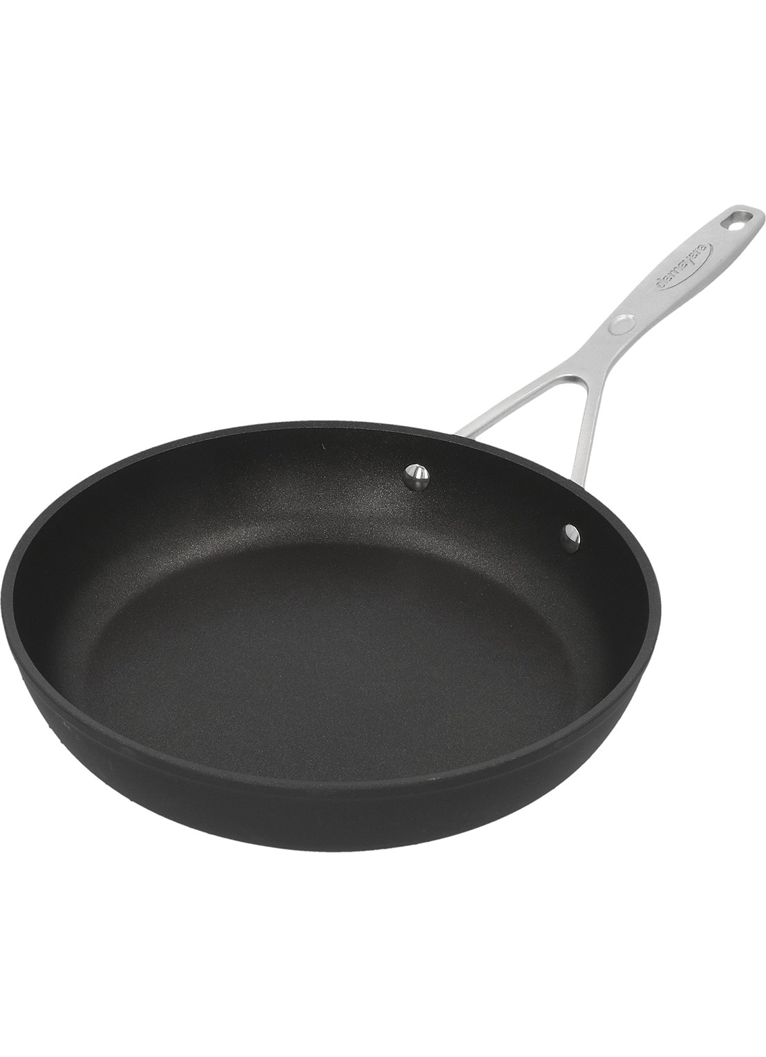 Demeyere Alu Industry 3 Duraslide koekenpannenset 24 + 28 cm - voorkant 3 zwart