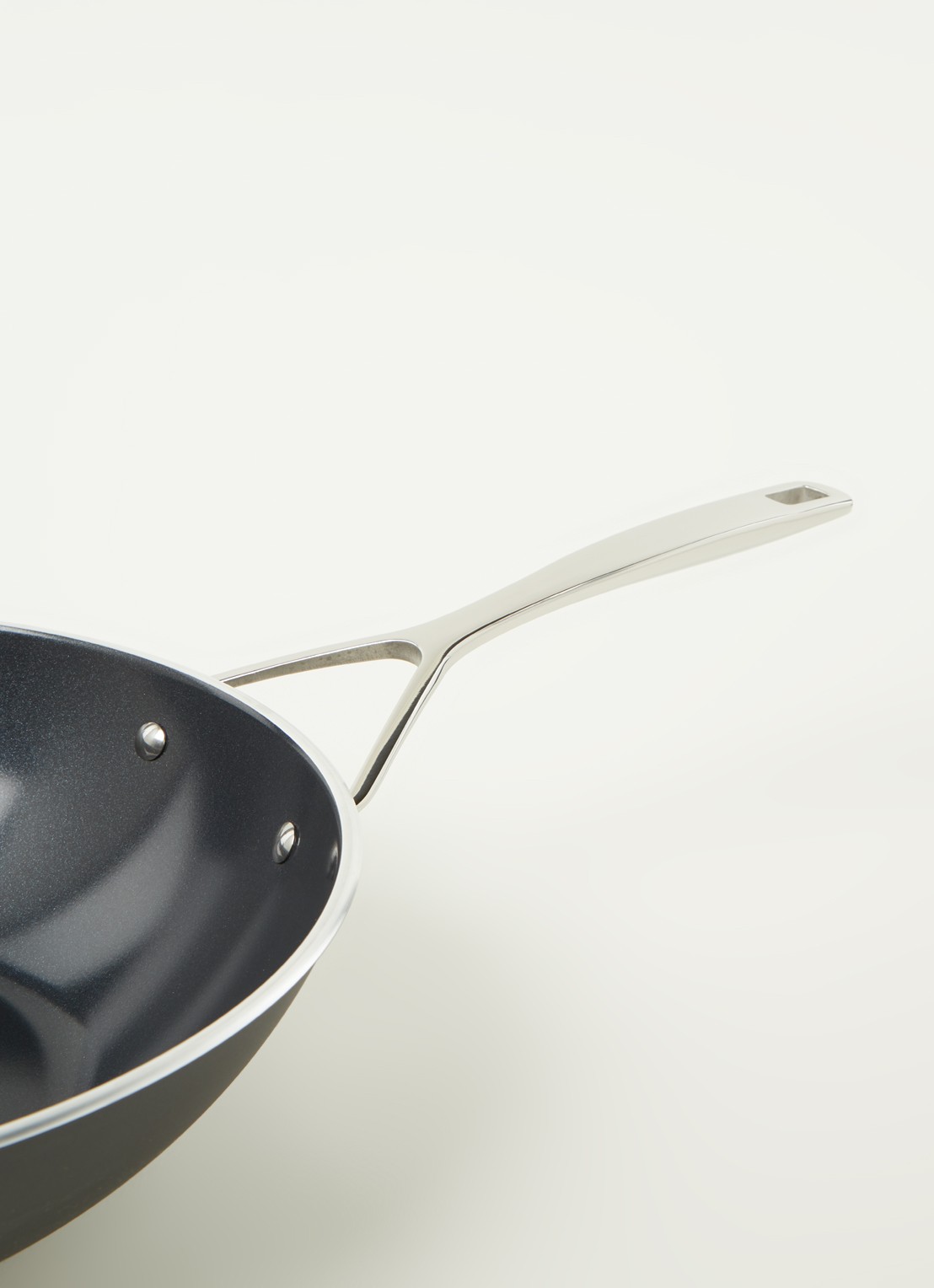Demeyere Alu Pro 5 ceraforce wok Ø30 cm - detail 3 zwart