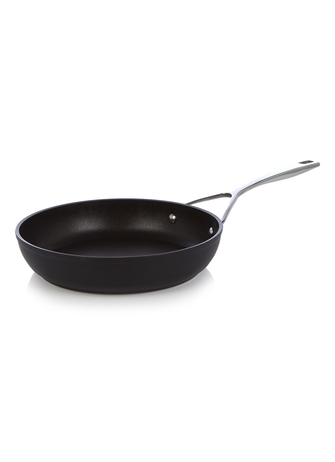 Demeyere Alu Pro 5 koekenpan Ø24 cm - voorkant 3 zwart