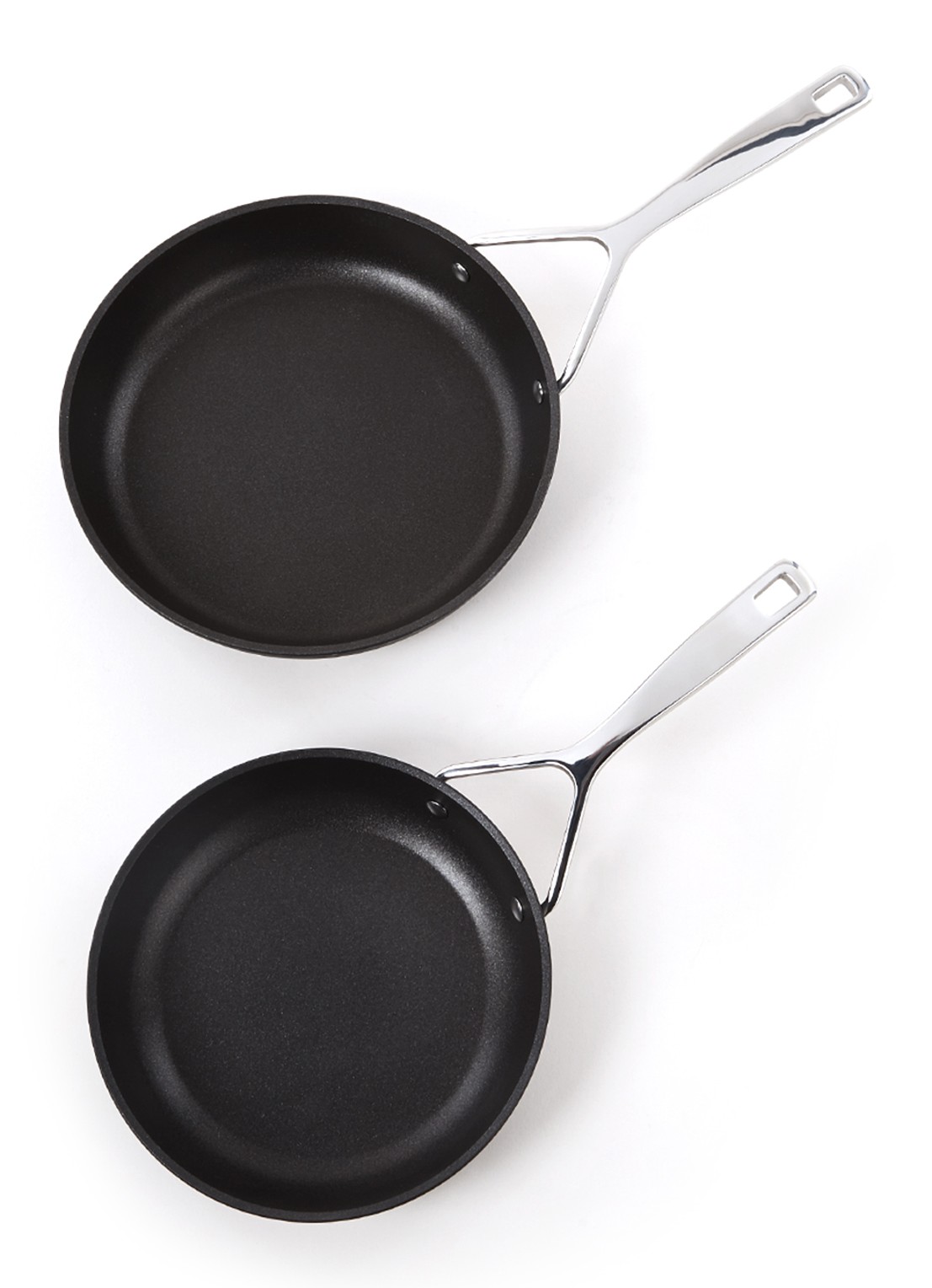 Demeyere Alu Pro 5 koekenpan set van 2 - voorkant zwart