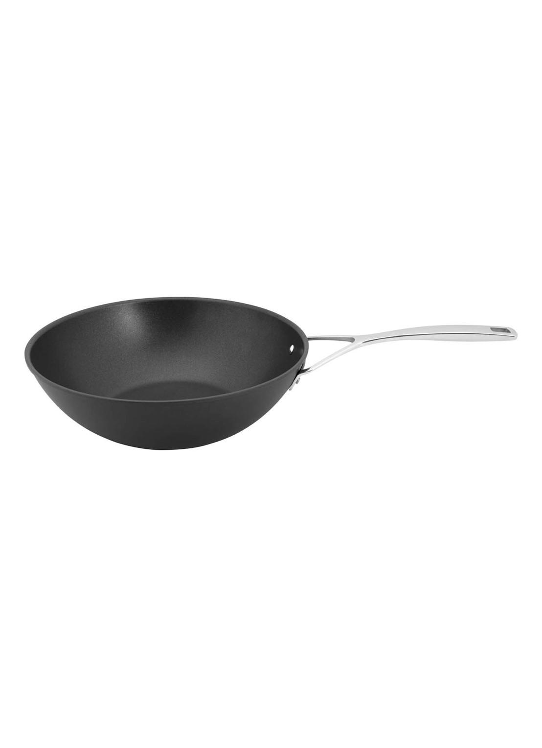 Demeyere Alu Pro 5 wokpan Ø30 cm - detail zwart