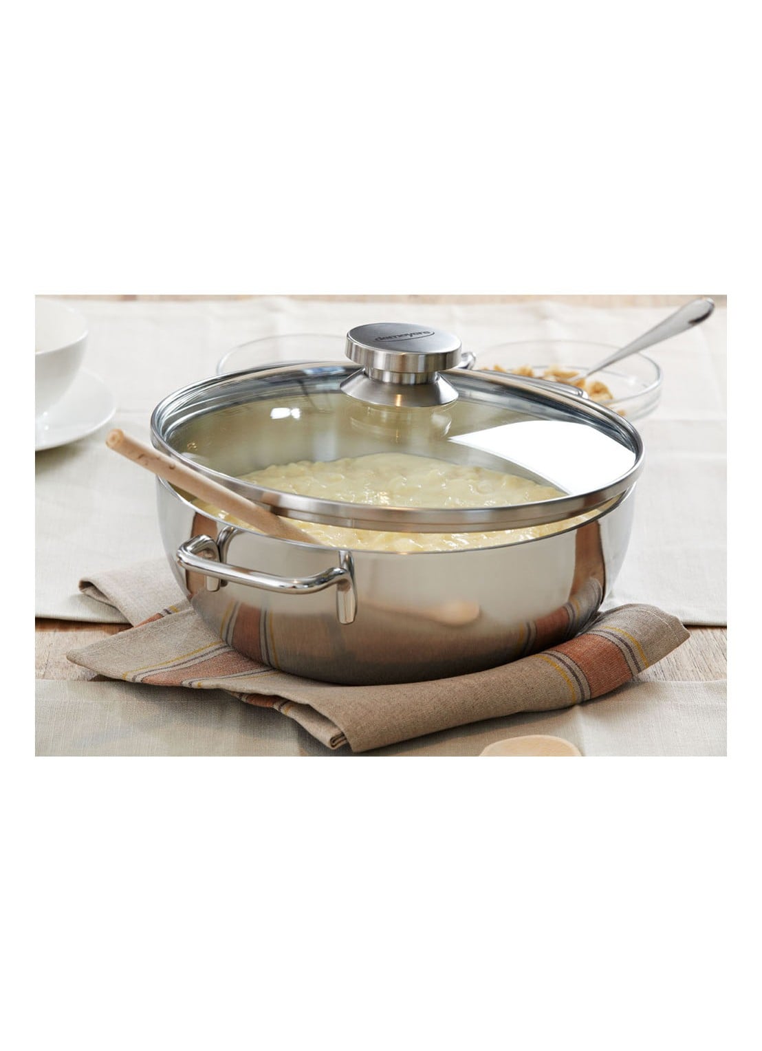 Demeyere Apollo 7 braadpan Ø24 cm - voorkant 3 zilver