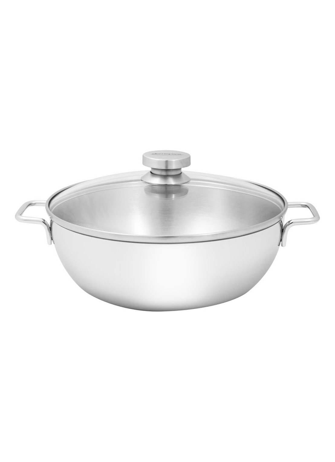 Demeyere Apollo 7 braadpan Ø28 cm - detail zilver