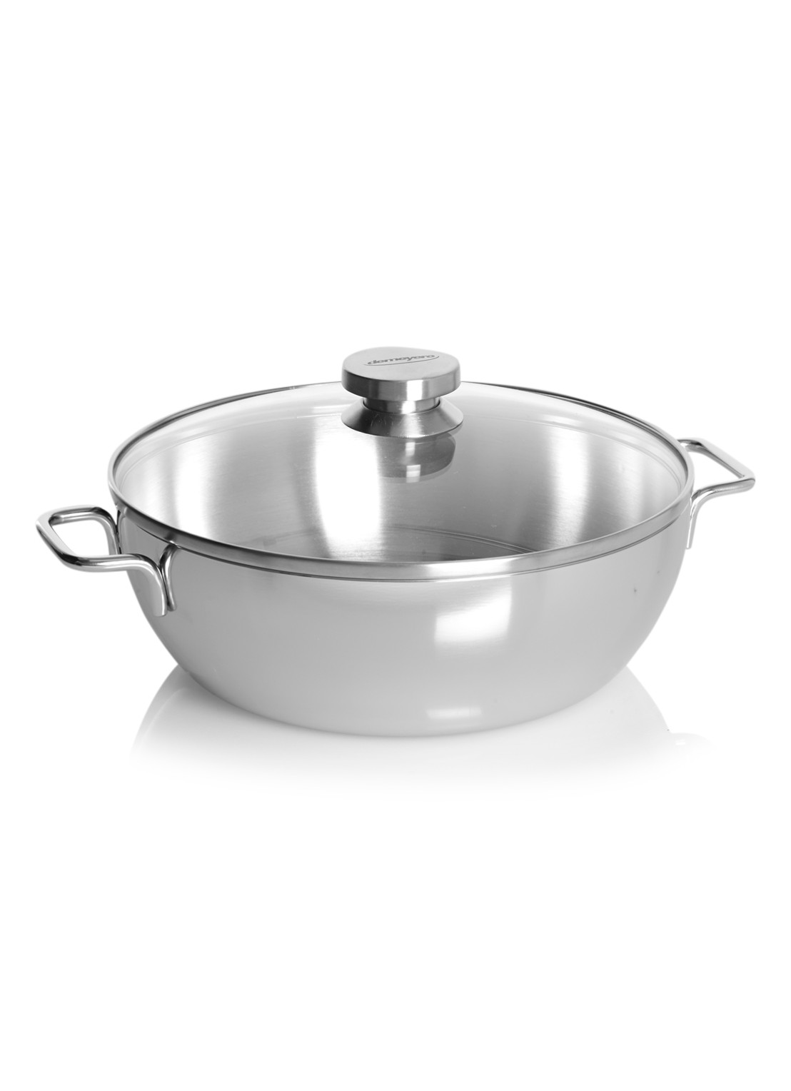 Demeyere Apollo 7 braadpan Ø28 cm - voorkant 2 zilver